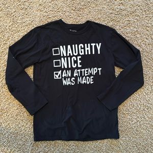 Children’s place Christmas tshirt size Large (10-12)